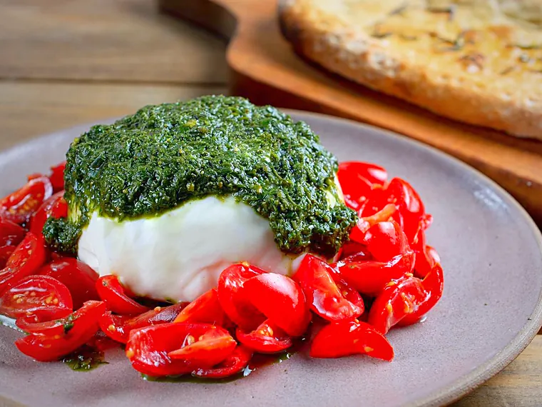 Burrata ao Pesto
